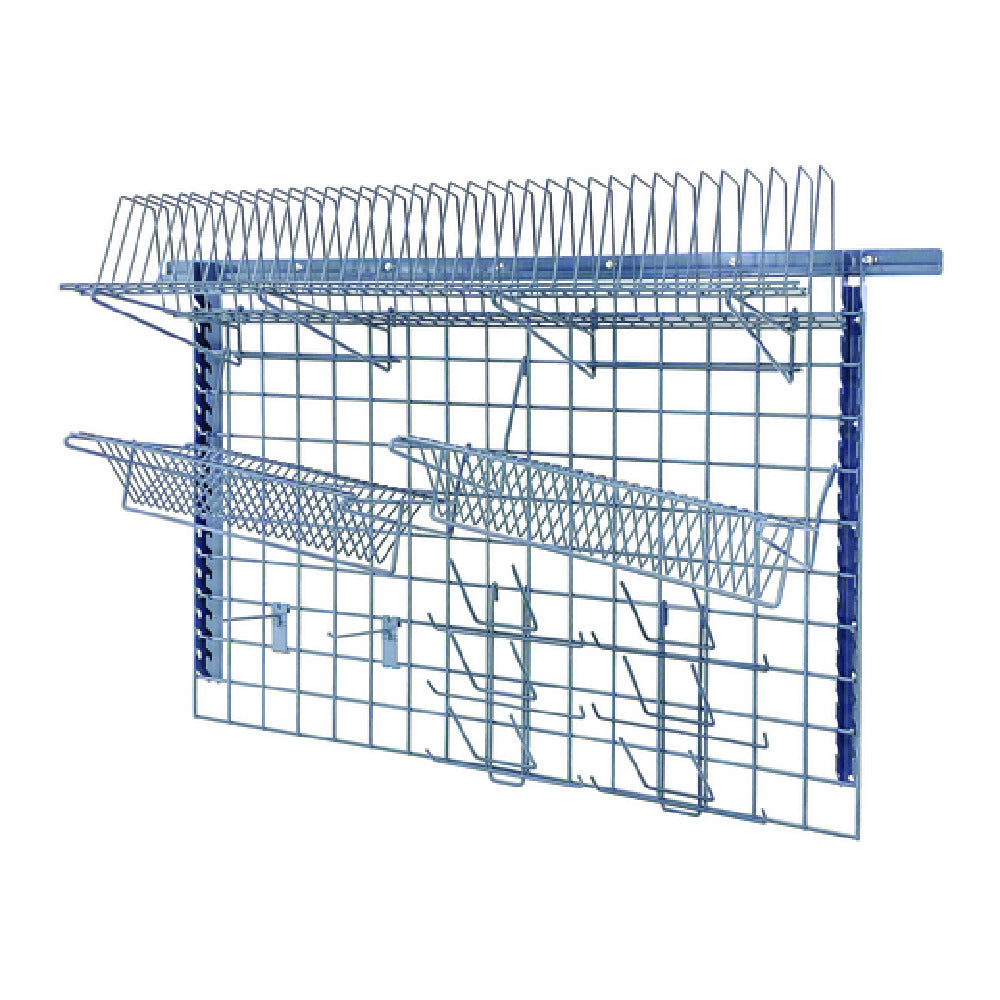 Quantum SGK-563048-1GY Store Grid Medium-Duty Kit Includes: (1) 56" Wall Track