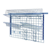Quantum SGK-563048-1GY Store Grid Medium-Duty Kit Includes: (1) 56" Wall Track