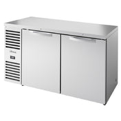 True Refrigeration TBR60-RISZ1-L-S-SS-1 Refrigerated Back Bar Cooler Two-section