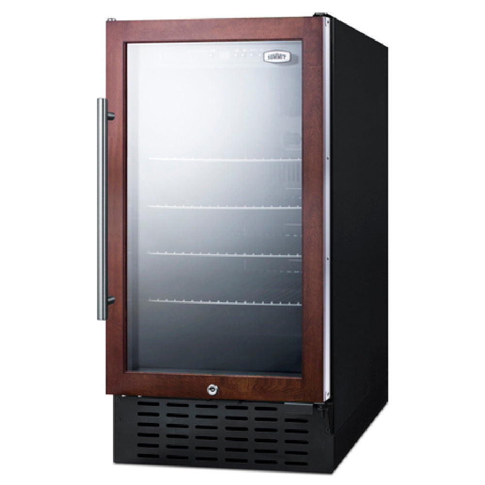 Summit SCR1841BPNR Beverage Merchandiser Reach-in One-section
