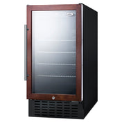 Summit SCR1841BPNR Beverage Merchandiser Reach-in One-section