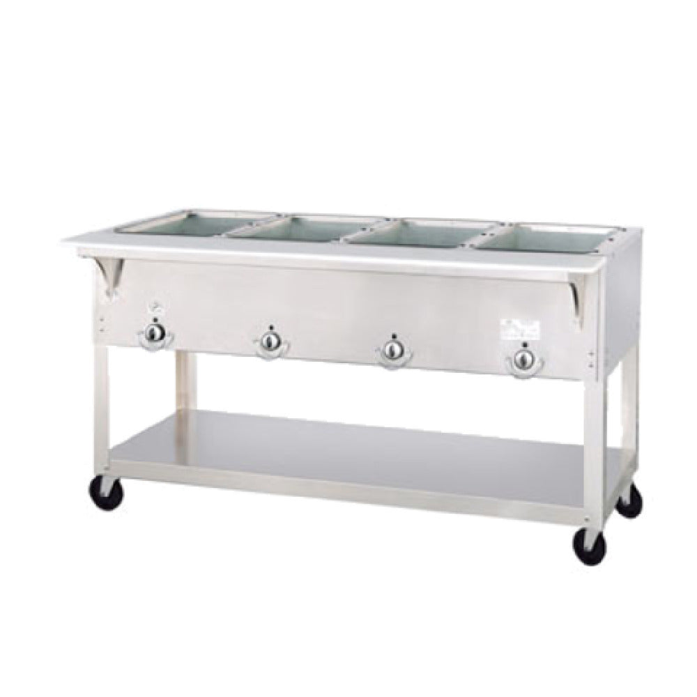 Duke EP304SW_240/60/1 Aerohot Steamtable Portable Hot Food Unit 58-3/8"W Electric