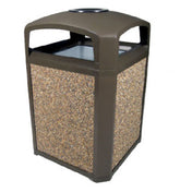 Rubbermaid FG397001SBLE Landmark Series® Classic Container 35 Gallon 26" Square X 40"H