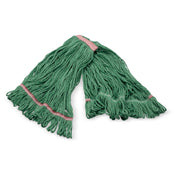 Carlisle 369325M09 Carlisle Anti-Microbial Wet Mop Head Large Looped-end
