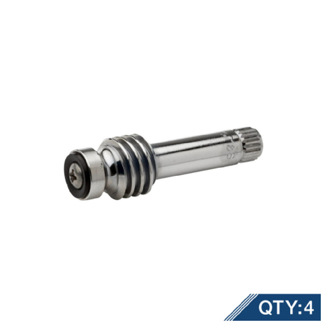 T&S Brass 000811-25M Spindle Hot (Right-to-Close) For Eterna Cartridge (4 Each Per Case)