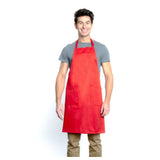 Empura 167BAADJRD - Bib Apron, 32" X 28", (2) Front Pockets