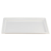 Bon Chef 53800WHITE Tray 17-3/4" X 15-1/4" X 1-1/4" Rectangular
