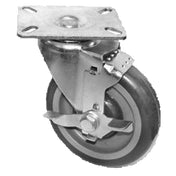 GSW USA KP5112 Caster 4" Dia. 3-1/8" X 4-1/8" Swivel Plate