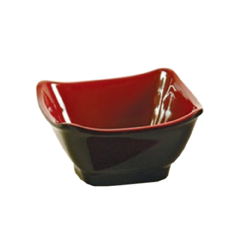 Yanco CR-5450 Two-Tone Bowl 10 Oz. 4-3/4"L X 4-3/4"W X 2-1/4"H