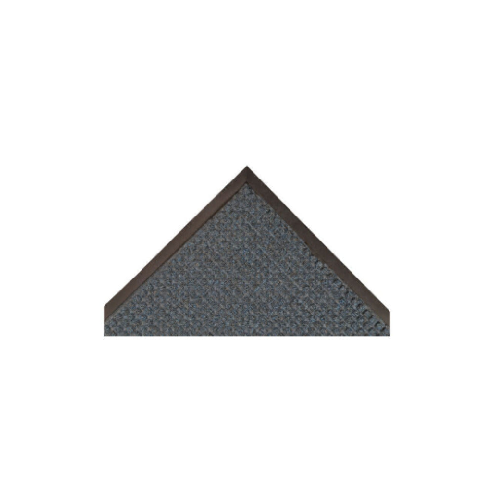 Notrax 166S0034BU 166 Guzzler Carpet 3' X 4' X 3/8" Thick 100% Polypropylene With Non-slip Rubber Base