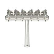 Micro Matic HAVANA6-C-M Havana Draft Beer Tower Countertop 23-3/4"W X 17"H (height Less Medallions)