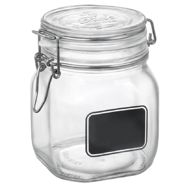 Steelite 4949Q462 Fido Chalkboard Jar 29.0 Oz 5.125" X 5.375"