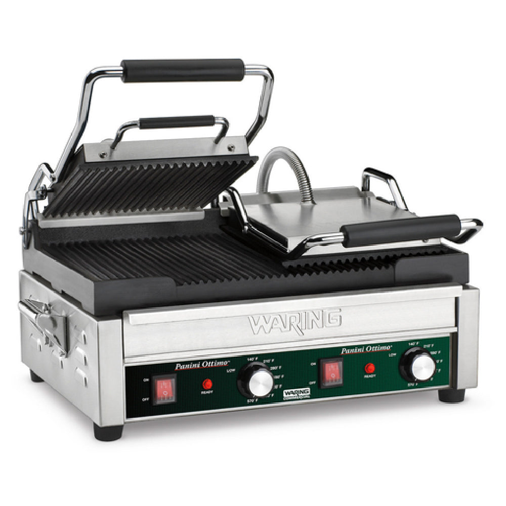 Waring WPG300K - (International) Panini Ottimo™ Dual Panini Grill, Electric, Double