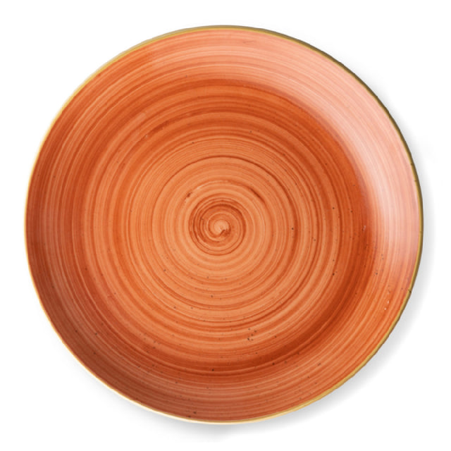 Bon Chef 2060024P-O Tavola Coupe Plate 10.25" Dia. X 1.125"H Alumina Vitrified
