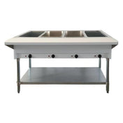 Omcan 46647 (FW-CN-0004-DH) Electric Open Well Steam Table 58"W X 30"D X 34"H