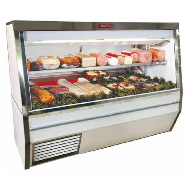 Howard-McCray R-CDS34N-6-BE-LED Deli Meat & Cheese Service Case Double Duty Stand Alone Design 72"W
