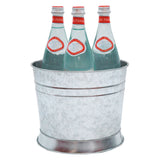 TableCraft Products BDGTUB - Galvanized Tub/Base, 1-3/4 Gallon, 9-3/8" Dia. X 7-3/4"