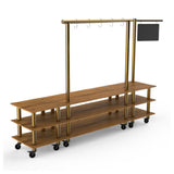 Steelite MGCMLA07BBXW - Salsa Bar Station, 130.0" X 29.5" X 96.0", Modular