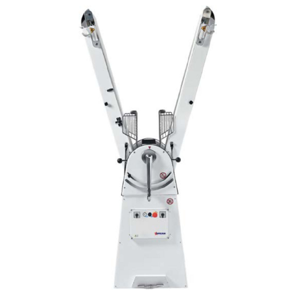 Omcan 49011 (BE-IT-1500-FSS) Trento Dough Sheeter Free Standing 133-1/10" Long