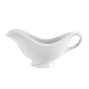CAC China SBT-3 Accessories Sauce Boat 3-1/2 Oz. 6-1/4"L X 2-1/4"W X 3-1/4"H