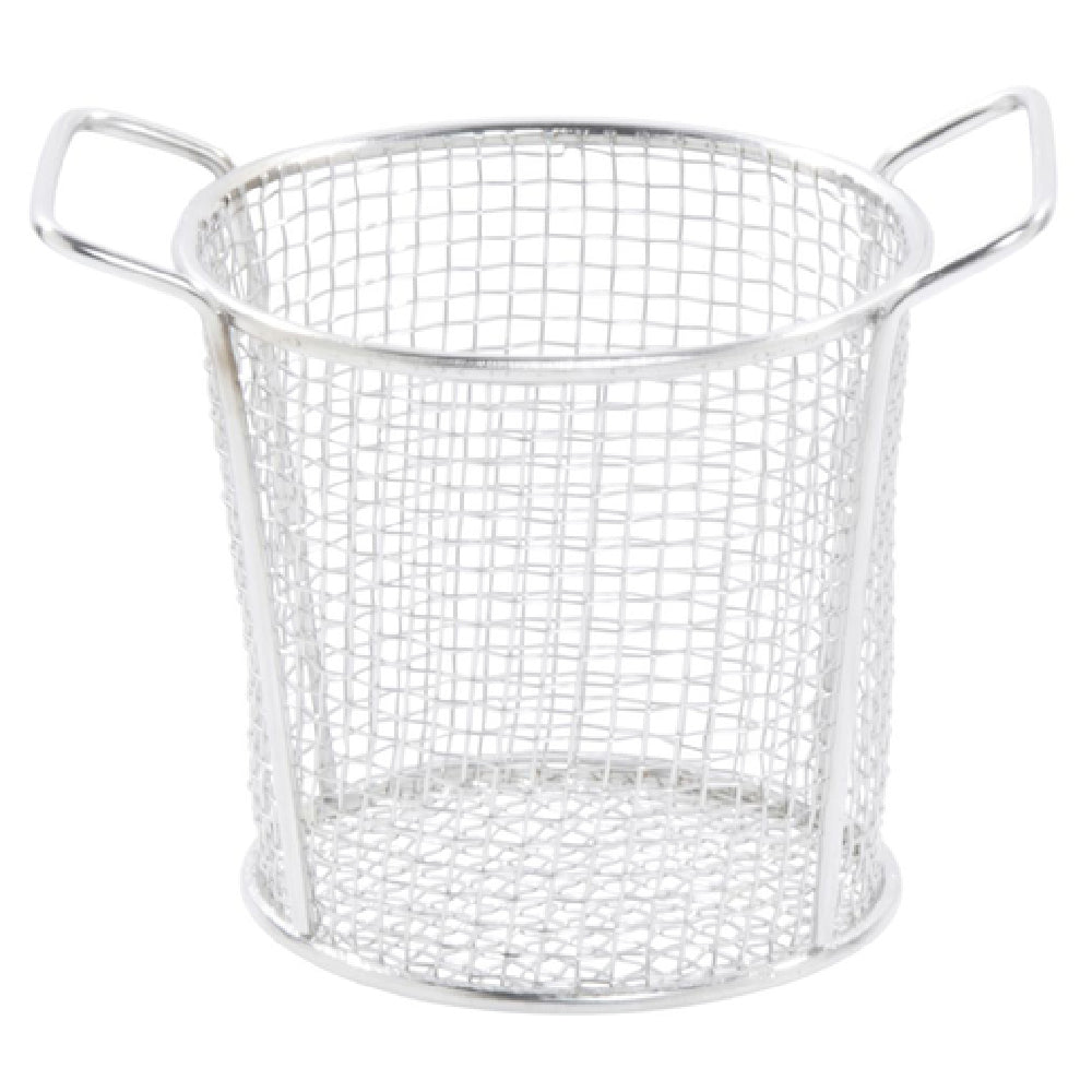 Hubert 27500 - Mini Fry Basket, 3-5/8" Dia. X 3-1/2"H, Round
