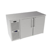 Krowne LS52 Narrow Door Low-Profile Refrigerated Back Bar Storage Cabinet Two-section