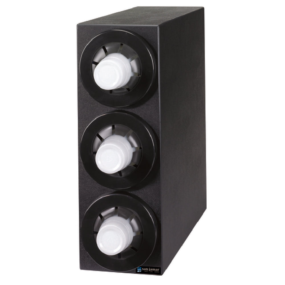 CFS Brands C2953BK - San Jamar - Sentry™ Beverage Cabinet, 7-3/4"L X 23-3/4"W X 24-3/4"H