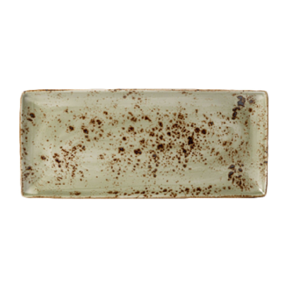 Steelite 11310552 Rectangle Tray 14.5" X 6.5" X 0.75" Craft
