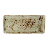 Steelite 11310552 Rectangle Tray 14.5" X 6.5" X 0.75" Craft