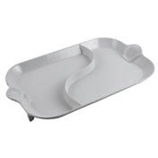 Bon Chef 2096D Divided Platter 18" X 26" With Shell Handles