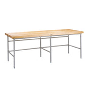 John Boos SBS-S11 Baker's Table Frame Fits 84"W X 60"D Top Bin Stops & Guides