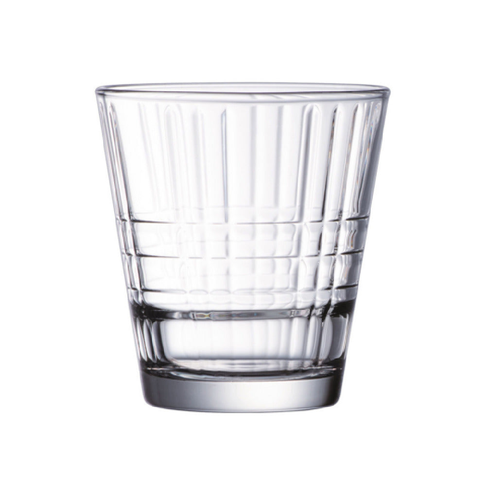 Arc Cardinal V4139 Rocks Glass 8 3/4 Oz Arcoroc Stack Up Cross (24 PC In A Case)