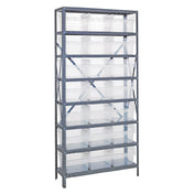 Quantum 1875-SB810CL Shelving Unit 18"D X 36"L X 75"H Heavy Duty
