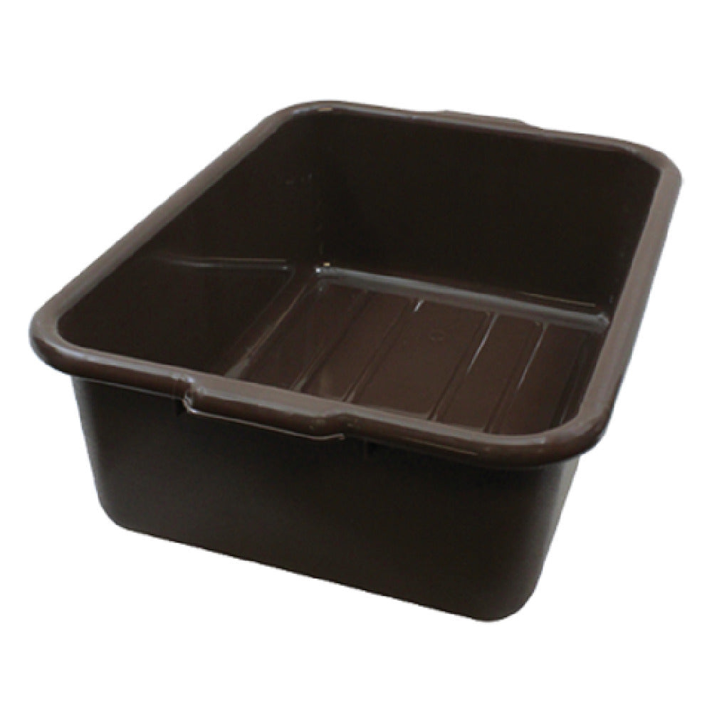 TableCraft Products 1537BR - Tote Box, 21-1/2" X 15-3/4" X 7", Pebbled Finish Outside