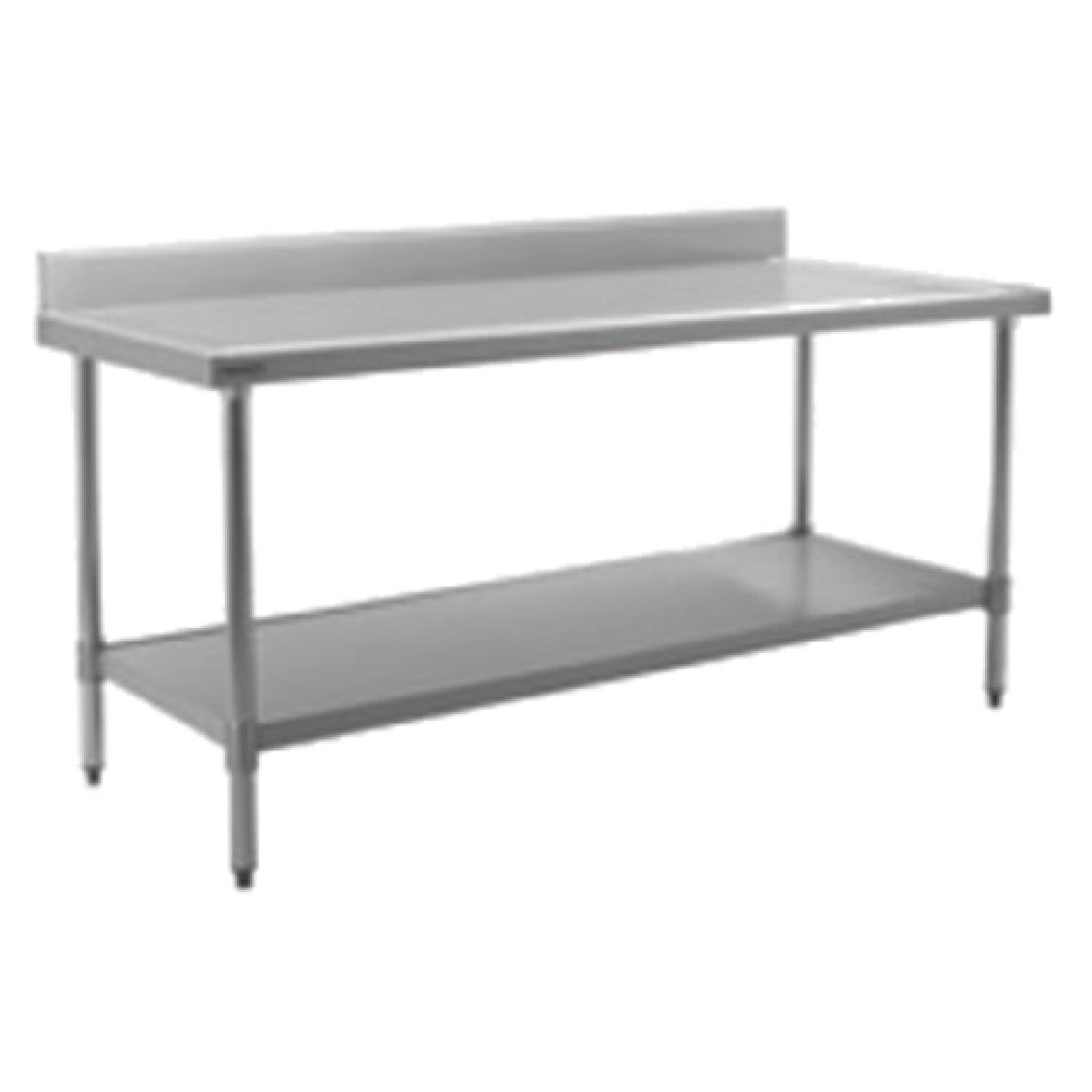 Eagle T24144SEM-BS Spec-Master® Marine Series Work Table 144"W X 24"D 4-1/2"H Backsplash