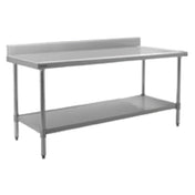 Eagle T24144SEM-BS Spec-Master® Marine Series Work Table 144"W X 24"D 4-1/2"H Backsplash