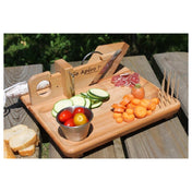 Louis Tellier GS05 Sausage Slicer & Tray 11"W X 11"D X 4-1/2"H Handcrafted