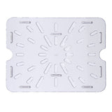 Carlisle 1023507 Carlisle StorPlus™ Drain Shelf For 1/2-size Food Pan Footed