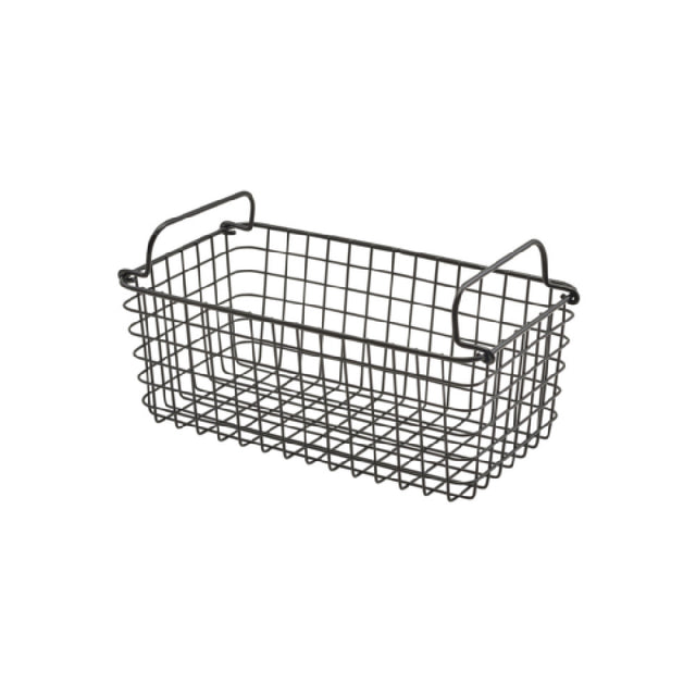 Steelite GWWBGN13BK Serving Basket 12.5"L X 6.75"W X 4.75"H Rectangular