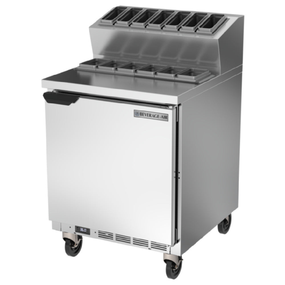 Beverage Air TPE27HC-6P-7R Topping Prep Table One-section 27"W
