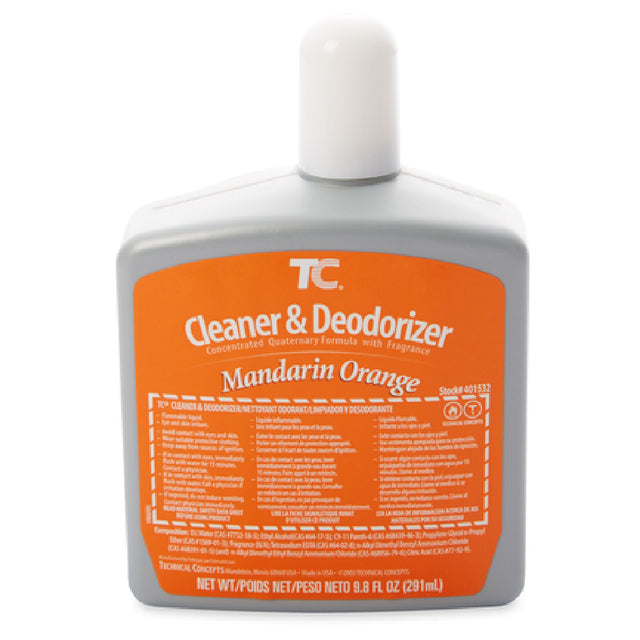 Rubbermaid FG401532 TC AutoClean® Refill Cleaner & Deodorizer Mandarin Orange (sold In Case Quantities Only)