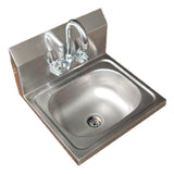 Winholt WS-HS-1410-5-F - Hand Sink, Wall Mount, 20 Gauge Stainless Steel