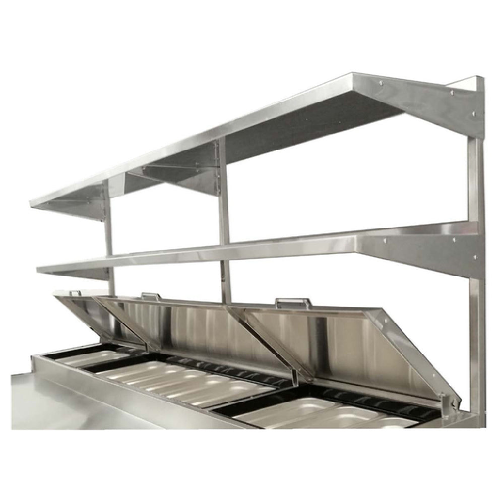 Atosa MROS-67P Overshelf Double For Pizza Prep Table