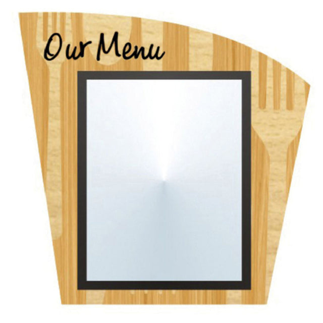 Hubert 28669 - Menu Board, 1-pocket, Wall-mount