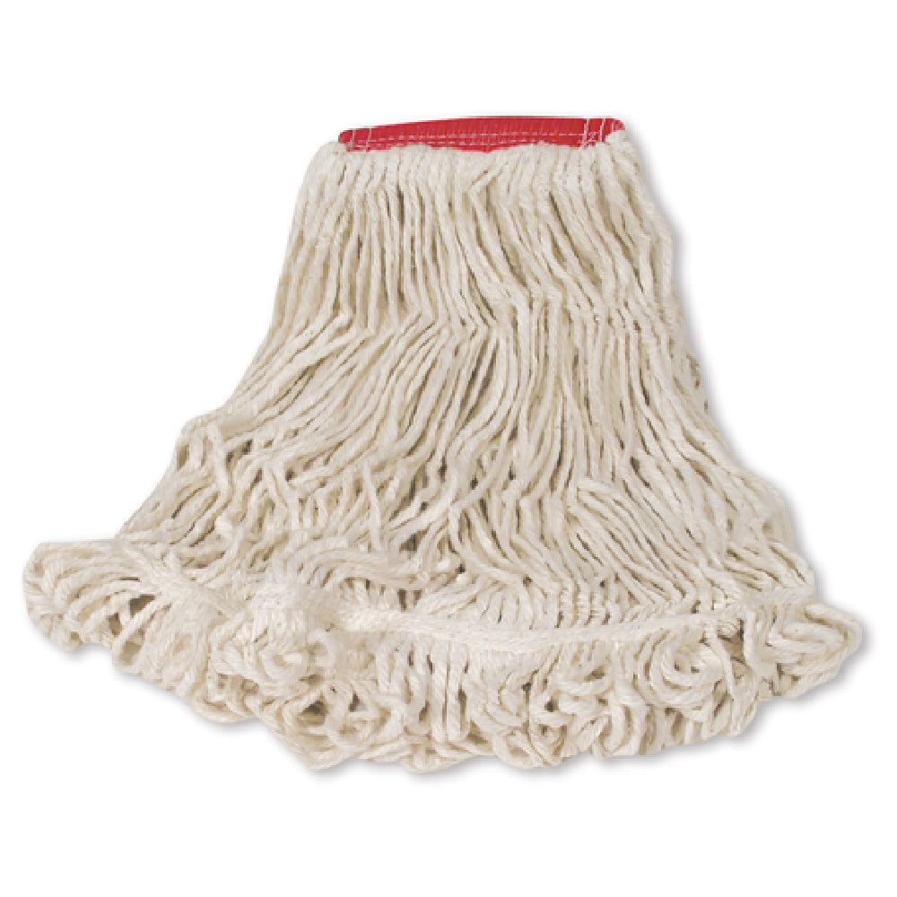 Rubbermaid FGD25306WH00 Super Stitch® Mop Head Large 4-ply Cotton/synthetic Blend