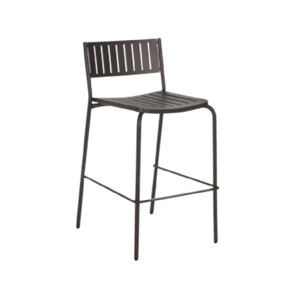 Emuamericas, Llc E148-24 - Bridge Stacking Barstool, Armless, Outdoor/indoor