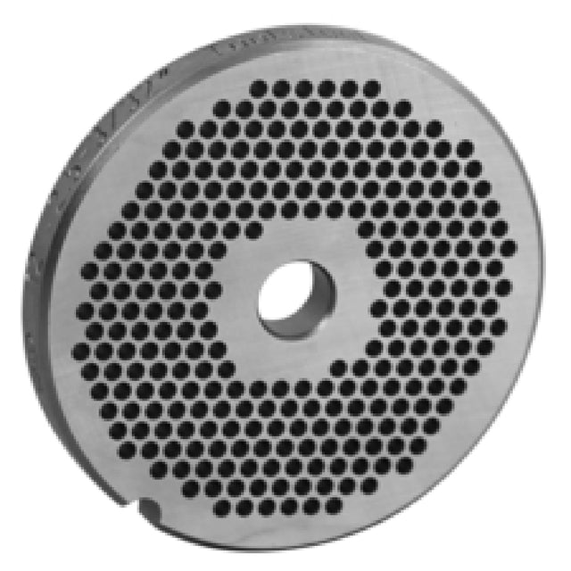 Alfa 12 3/32 HBLS Chopper Plate With 12 Hubless Plate 3/32" Hole Size
