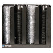 San Jamar PCL2 Portion Cup/Lid Organizer 10" X 11-1/2" X 3-1/4" 4-section