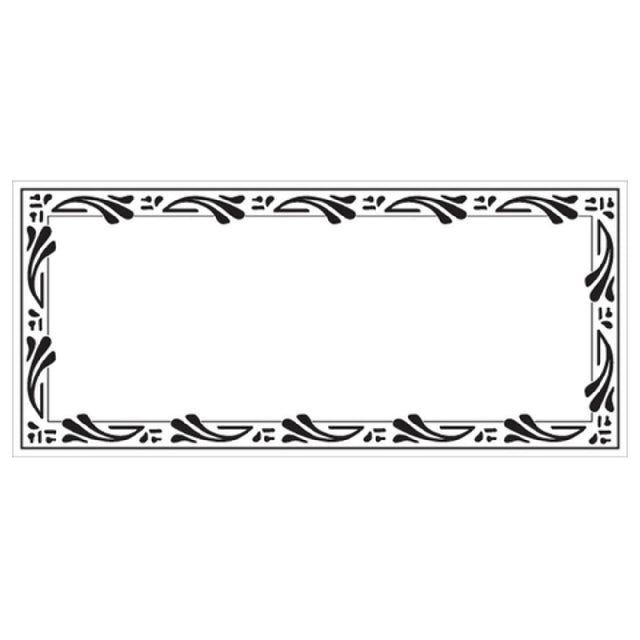 Hubert 48378 - Merchandising Tag, 4-5/16" X 1-15/16"H, Rectangular