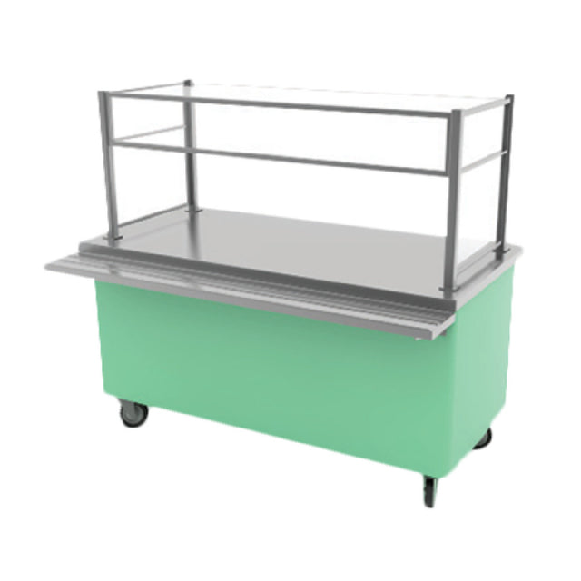 Low Temp Industries SPC-ST-96 SpecLine Solid Utility Food Table 14ga Stainless Steel Top